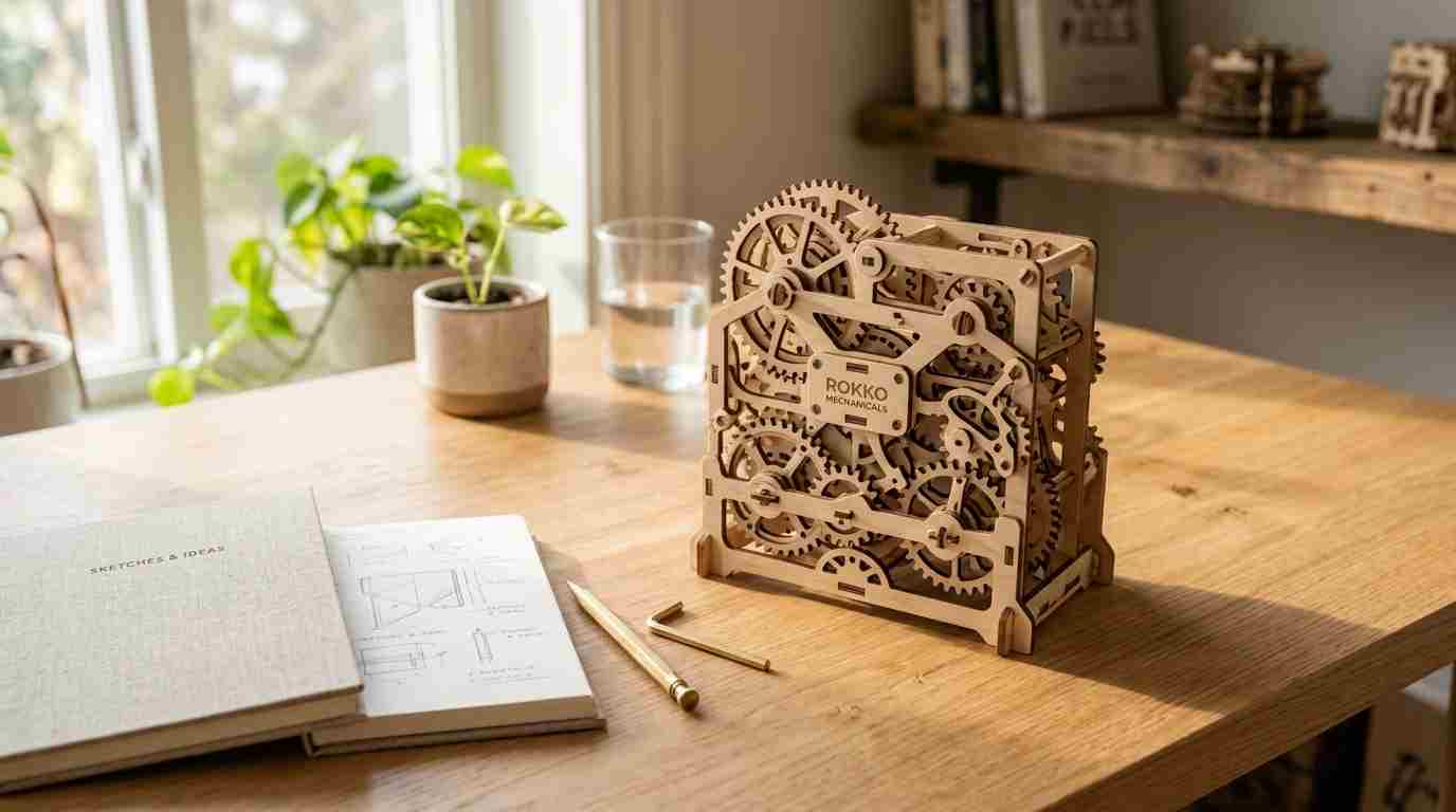 LINKOO wooden mechanical model
